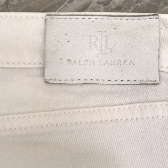 LAUREN Ralph Lauren Women White Ankles Jeans | 16 - Picture 11 of 15